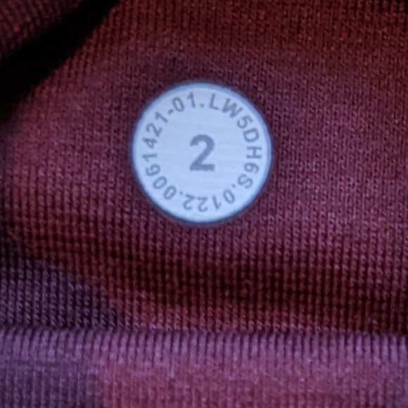 Lululemon Align Jogger Pants Burgundy Red Yoga Joggers - Picture 4 of 6